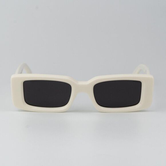 Off-White ARTHUR Women Sunglasses White Grey Square OERI127 0107 NEW AUTHENTIC main image 6